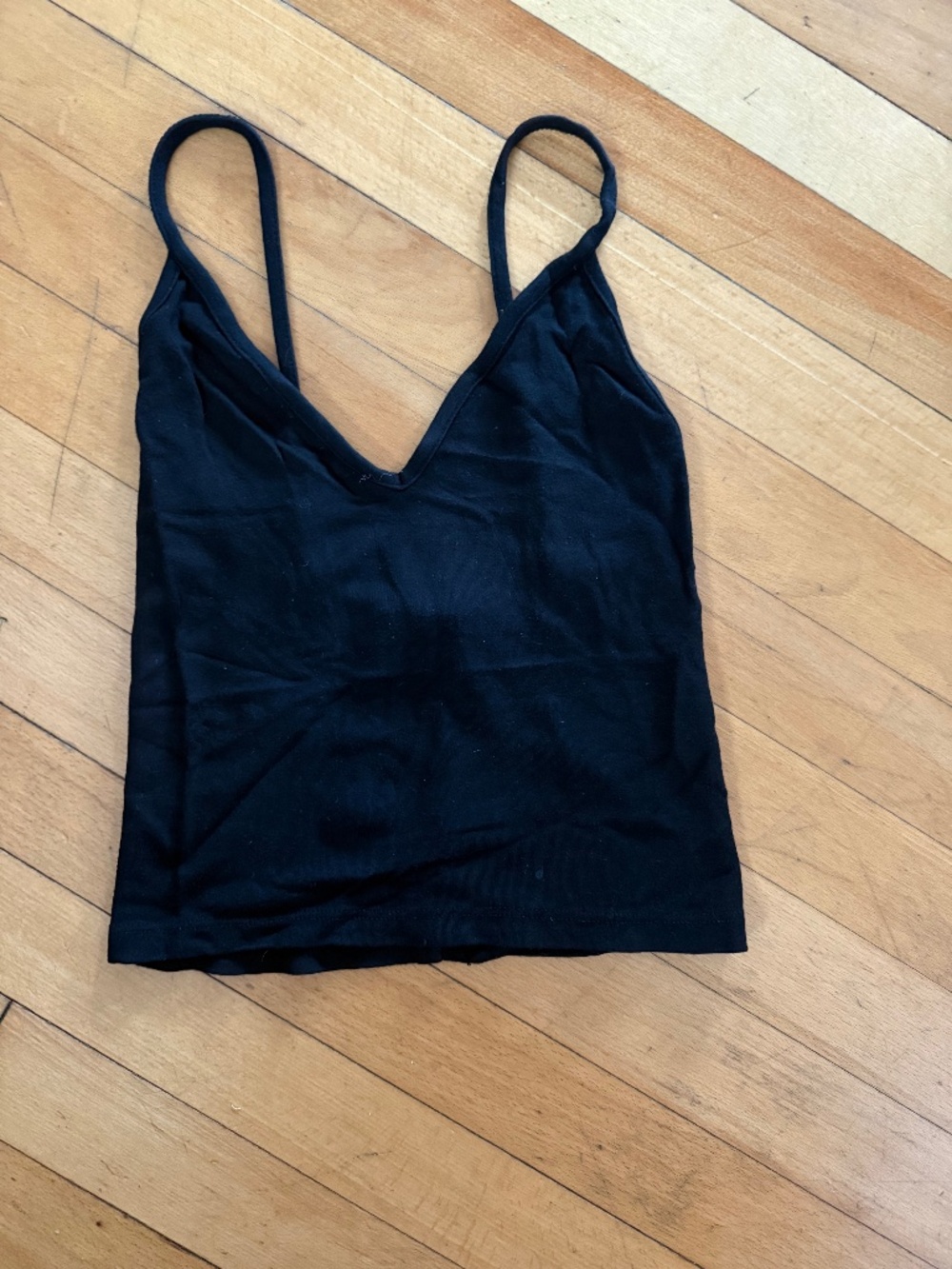 Brandy Melville black crop top